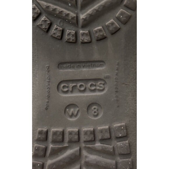 Crocs Sandals Women 8 Dark Brown Kadee II - Picture 5 of 5